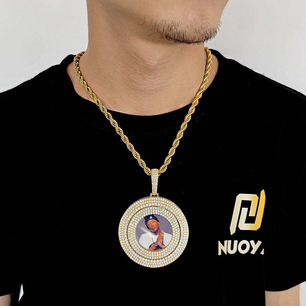 Dazzling Hip-Hop Style Necklace: Personalized Nightlife Glamour